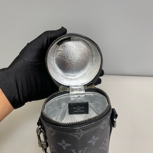 Louis Vuitton Coffee Cup Pouch Monogram Eclipse Black Louis Vuitton Coffee Cup Pouch Monogram Eclipse Black