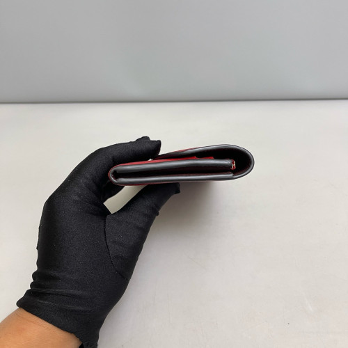 Louis Vuitton Emilie Wallet Monogram Empreinte Red