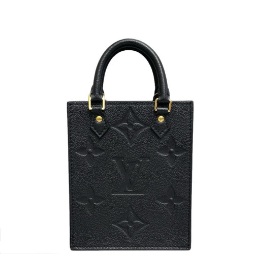 Louis Vuitton Petite Sac Plat Monogram Empreinte Black