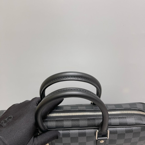 Louis Vuitton Oliver Briefcase Damier Graphite Black