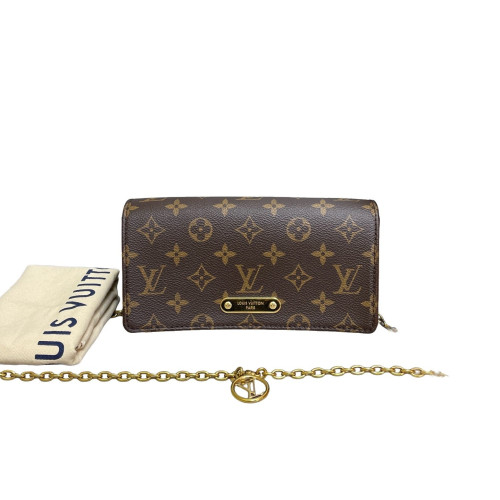 Louis Vuitton Lily Wallet On Chain Monogram Brown