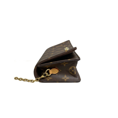 Louis Vuitton Lily Wallet On Chain Monogram Brown