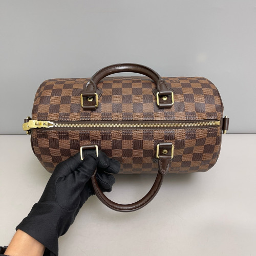 Louis Vuitton Speedy Bandouliere 30 Damier Ebene Brown Louis Vuitton Speedy Bandouliere 30 Damier Ebene Brown