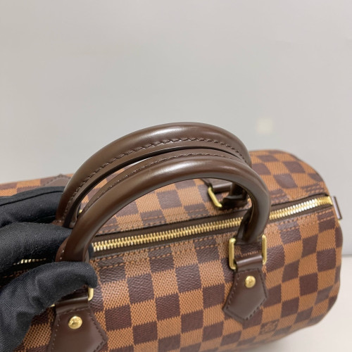 Louis Vuitton Speedy Bandouliere 30 Damier Ebene Brown Louis Vuitton Speedy Bandouliere 30 Damier Ebene Brown
