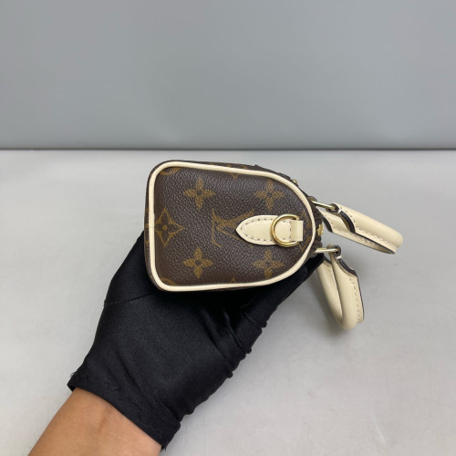 Louis Vuitton Nano Speedy Bandouliere Monogram Brown