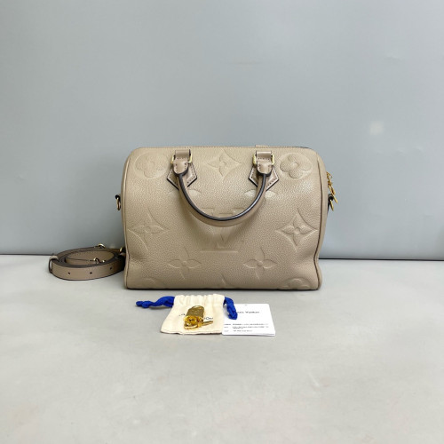 Louis Vuitton Speedy Bandouliere 25 Monogram Empreinte Marmo