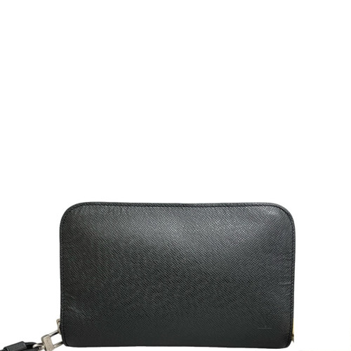 Louis Vuitton Clutch Saffiano Calfskin Black Louis Vuitton Clutch Saffiano Calfskin Black