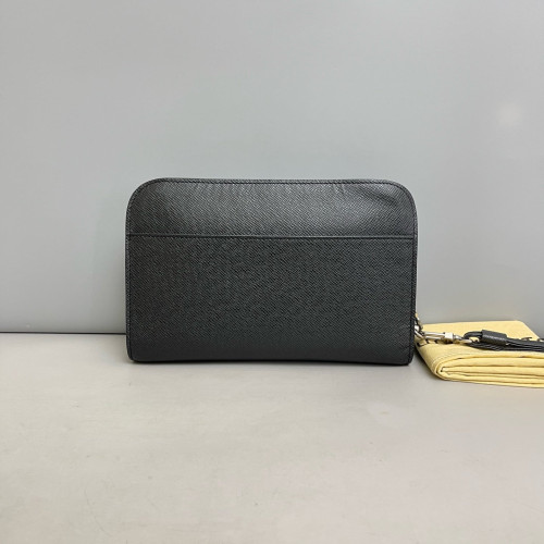 Louis Vuitton Clutch Saffiano Calfskin Black Louis Vuitton Clutch Saffiano Calfskin Black