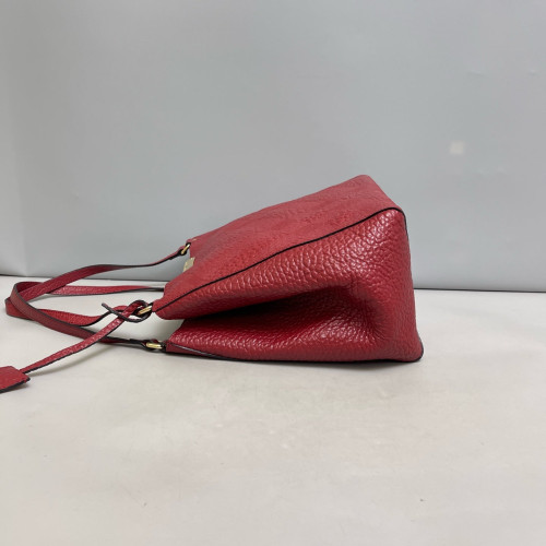 Burberry Tote Bag Calfskin Burgundy