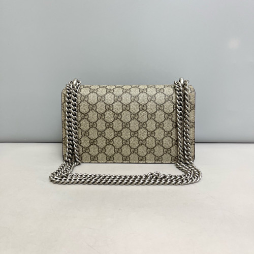 Gucci Meium Dionysus GG Supreme Monogram Beige Brown