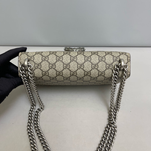 Gucci Meium Dionysus GG Supreme Monogram Beige Brown