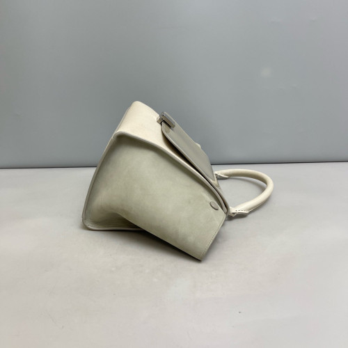 Celine Small Trapeze Calfskin Light Green Beige