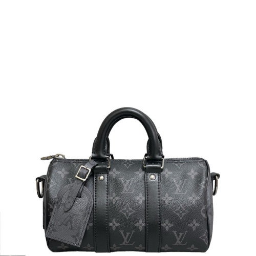 Louis Vuitton Keepall Bandouliere 25 Monogram Eclipse Black