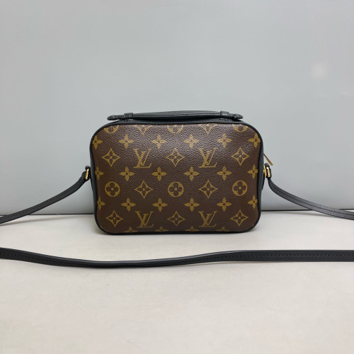 Louis Vuitton Saintonge Monogram Calfskin Brown
