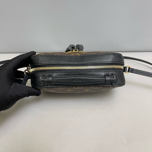 Louis Vuitton Saintonge Monogram Calfskin Brown
