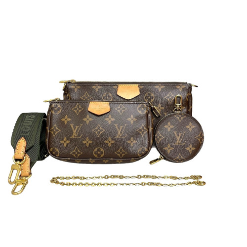 Louis Vuitton Multi Pochette Accessories Monogram Brown Louis Vuitton Multi Pochette Accessories Monogram Brown