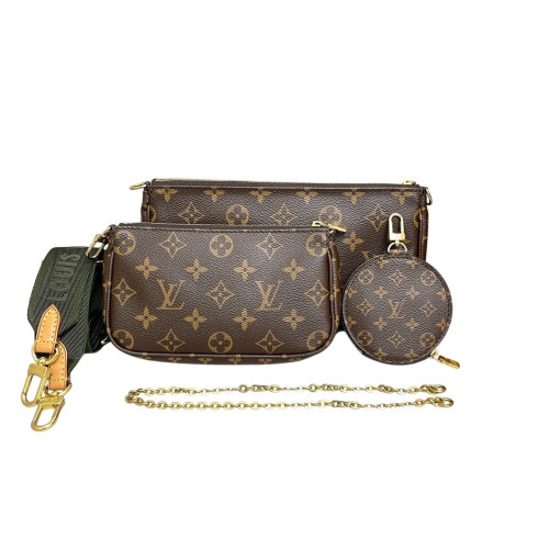 Louis Vuitton Multi Pochette Accessories Monogram Brown Louis Vuitton Multi Pochette Accessories Monogram Brown