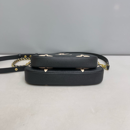 Louis Vuitton Multi Pochette Accessories Monogram Empreinte Black Louis Vuitton Multi Pochette Accessories Monogram Empreinte Black
