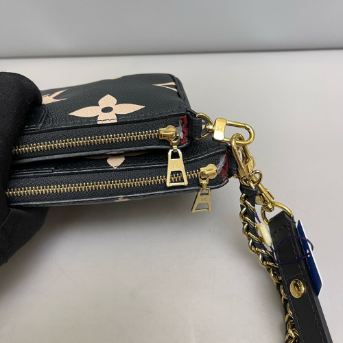 Louis Vuitton Multi Pochette Accessories Monogram Empreinte Black Louis Vuitton Multi Pochette Accessories Monogram Empreinte Black