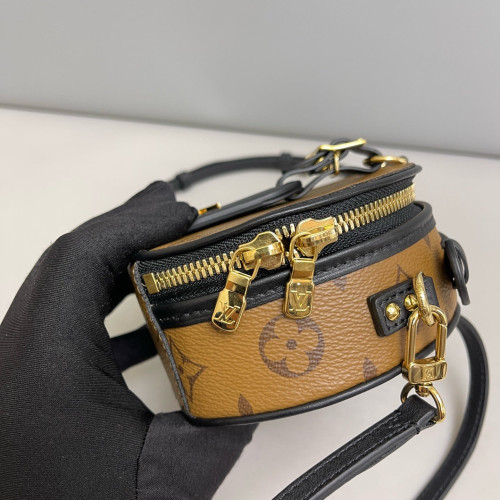 Louis Vuitton Mini Boite Chapeau Monogram Tan