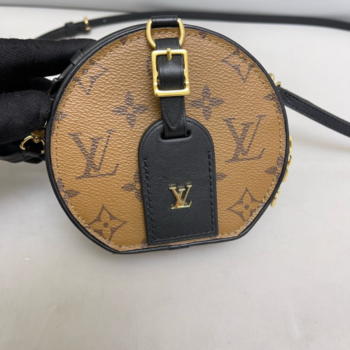 Louis Vuitton Mini Boite Chapeau Monogram Tan