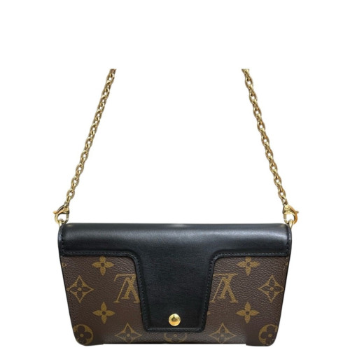Louis Vuitton Padlock On Strap Monogram Brown Black Louis Vuitton Padlock On Strap Monogram Brown Black