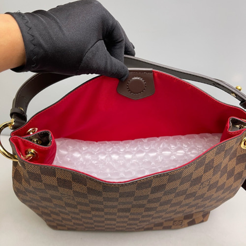 Louis Vuitton Graceful PM Damier Ebene Brown