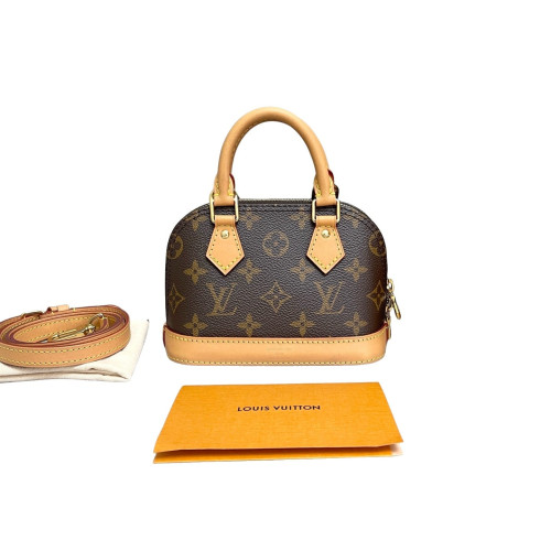 Louis Vuitton Nano Alma Monogram Brown