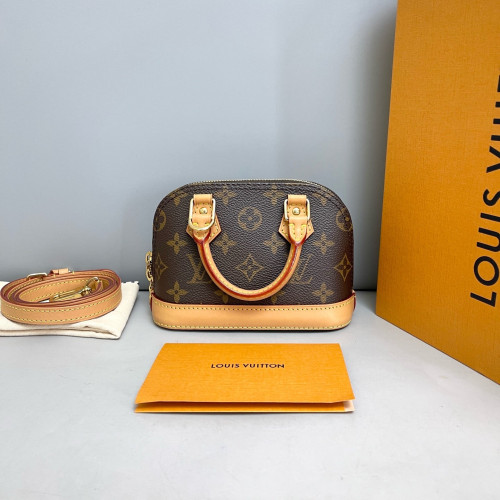 Louis Vuitton Nano Alma Monogram Brown