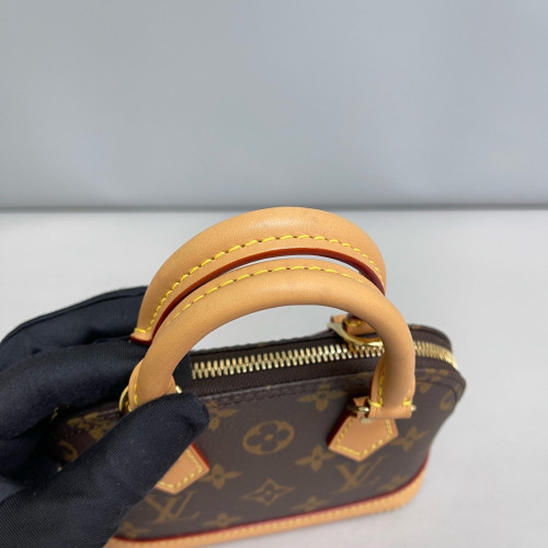 Louis Vuitton Nano Alma Monogram Brown