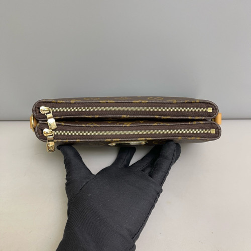 Louis Vuitton Liv Pochette Monogram Brown