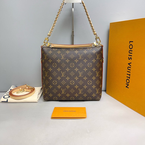 Louis Vuitton Multipass Shoulder Bag Monogram Brown