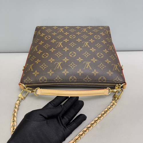 Louis Vuitton Multipass Shoulder Bag Monogram Brown