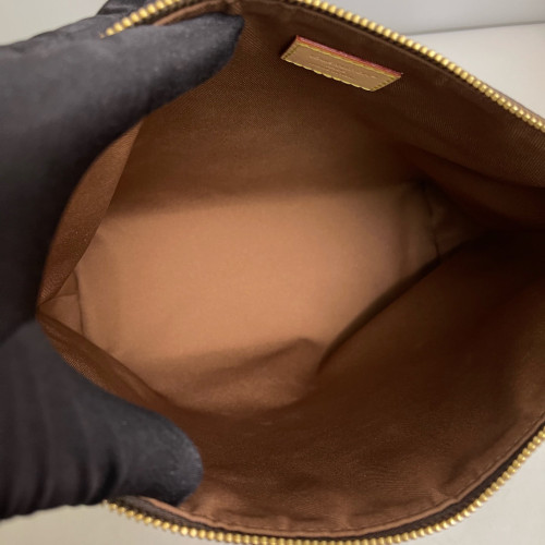 Louis Vuitton Multipass Shoulder Bag Monogram Brown
