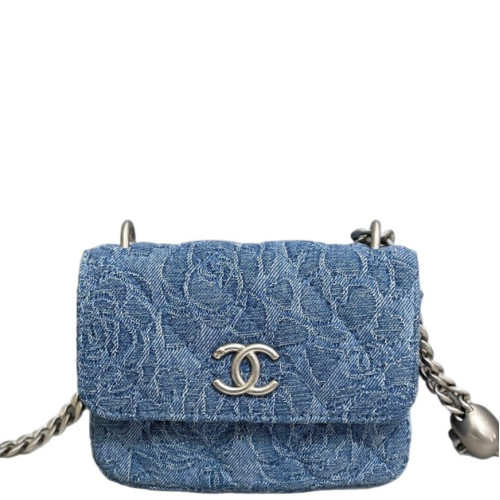 Chanel Flap Bag Denim Blue