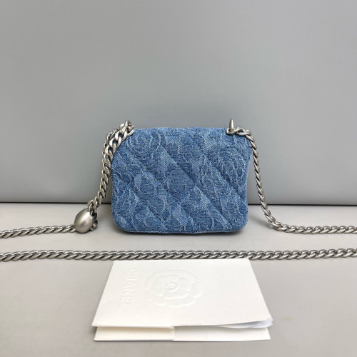 Chanel Flap Bag Denim Blue
