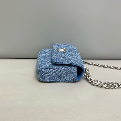Chanel Flap Bag Denim Blue