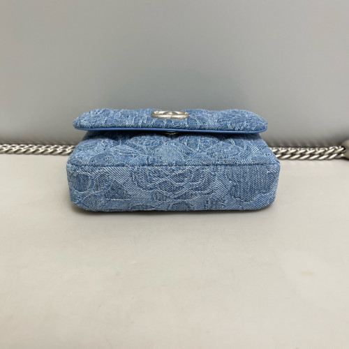 Chanel Flap Bag Denim Blue