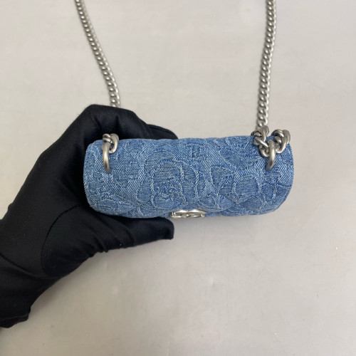 Chanel Flap Bag Denim Blue