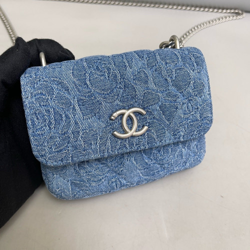 Chanel Flap Bag Denim Blue
