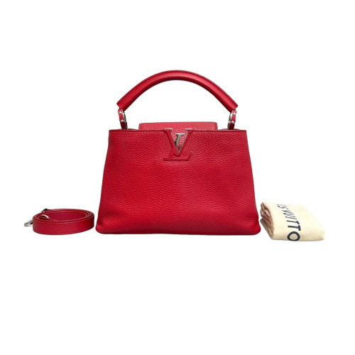 Louis Vuitton Capucines BB Calfskin Red