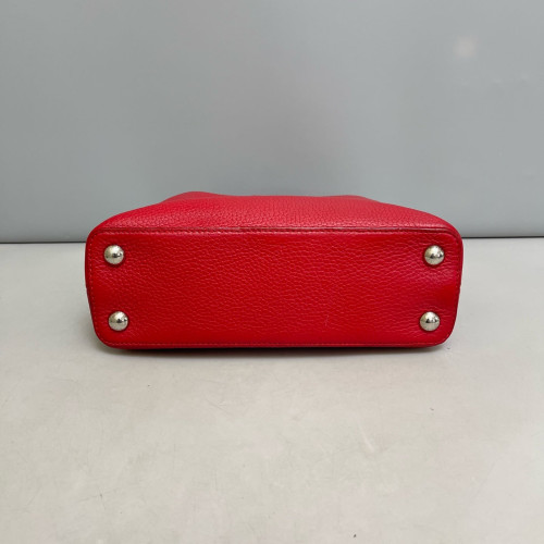 Louis Vuitton Capucines BB Calfskin Red