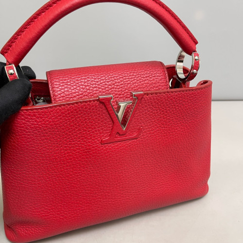 Louis Vuitton Capucines BB Calfskin Red