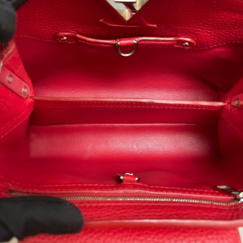 Louis Vuitton Capucines BB Calfskin Red