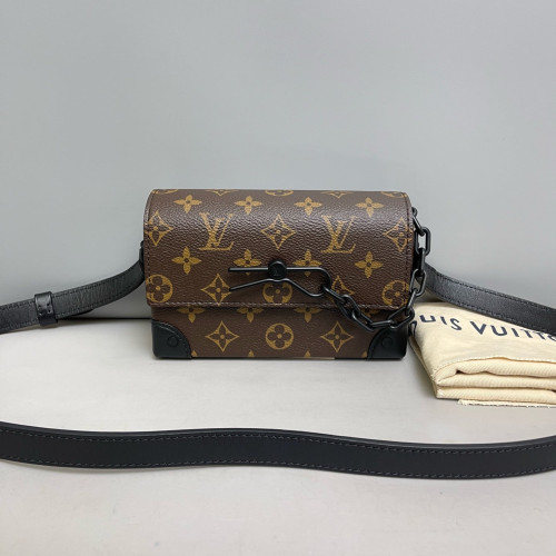 Louis Vuitton Steamer Wearable Wallet Monogram Brown