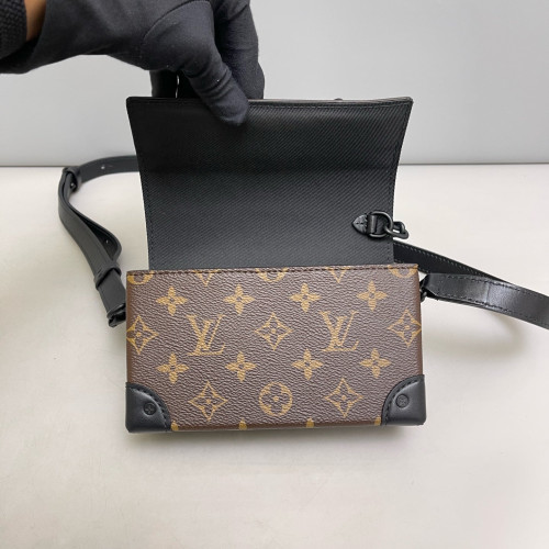 Louis Vuitton Steamer Wearable Wallet Monogram Brown