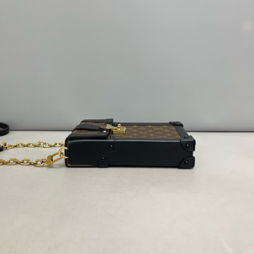 Louis Vuitton Pochette Trunk Verticale Monogram Brown Louis Vuitton Pochette Trunk Verticale Monogram Brown