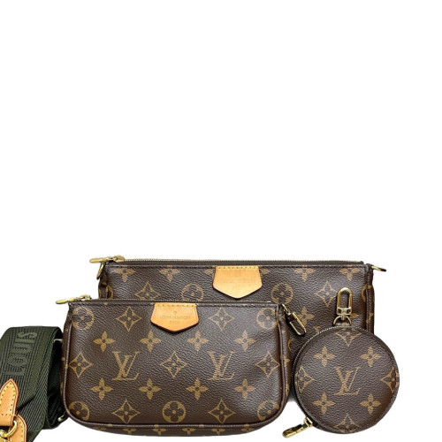 Louis Vuitton Multi Pochette Accessories Monogram Brown