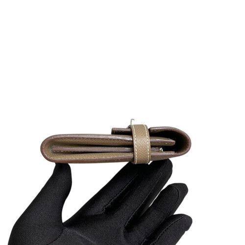 Hermes Kelly Longue Wallet Epsom 18 Etoupe