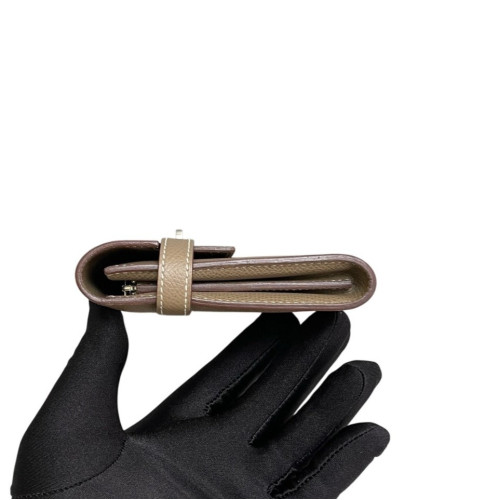 Hermes Kelly Longue Wallet Epsom 18 Etoupe